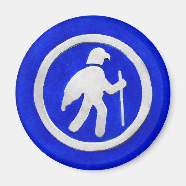 Hawk Trail Marker Magnet (Front)