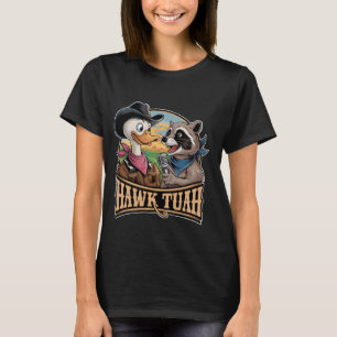 Hawk tuah funny viral humour meme video girl 24 go T-Shirt