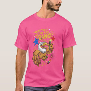 Hawk Tuah Set Off That Bang Humourous T-Shirt