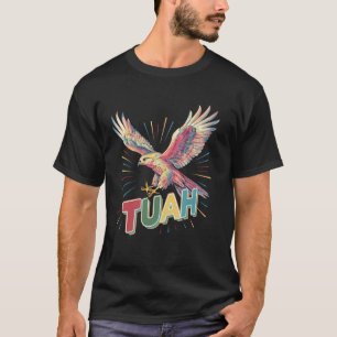 Hawk Tuah Spit On That Thing Hiking Camping Sarcas T-Shirt