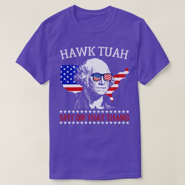 Hawk Tuah Spit on that Thing T-Shirt (Design Front)