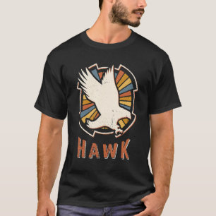 Hawk Vintage Classic Retro Animal Love T-Shirt