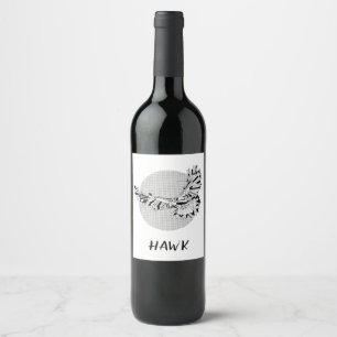 Hawk Wine Label