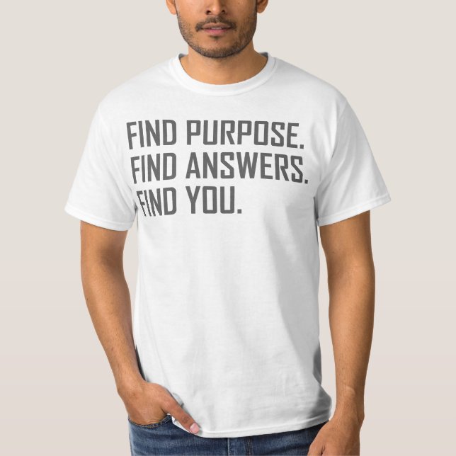 HawkDG T-Shirt (Grey Logo, Pure White) (Front)