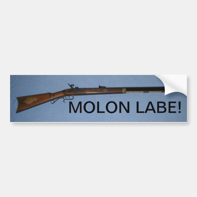HAWKEN 50 CAL BUMPER STICKER (Front)