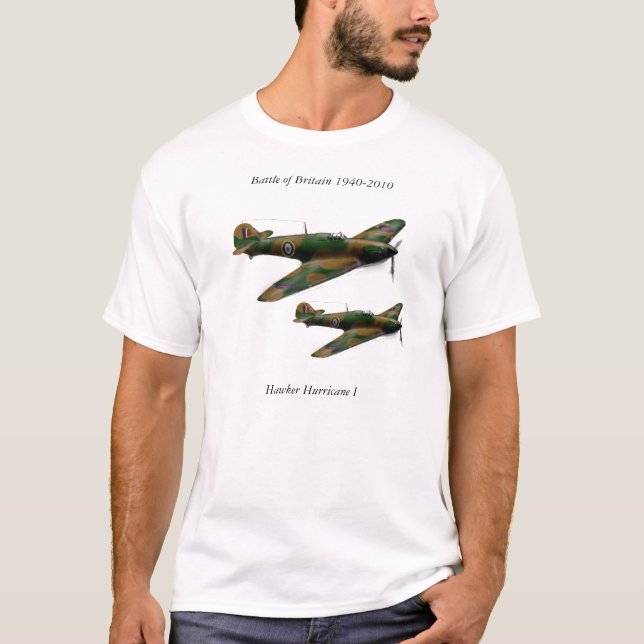 Hawker Hurricane Battle of Britain T-Shirt (Front)