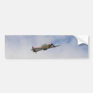 Hawker Hurricane In Flight Bumper Sticker