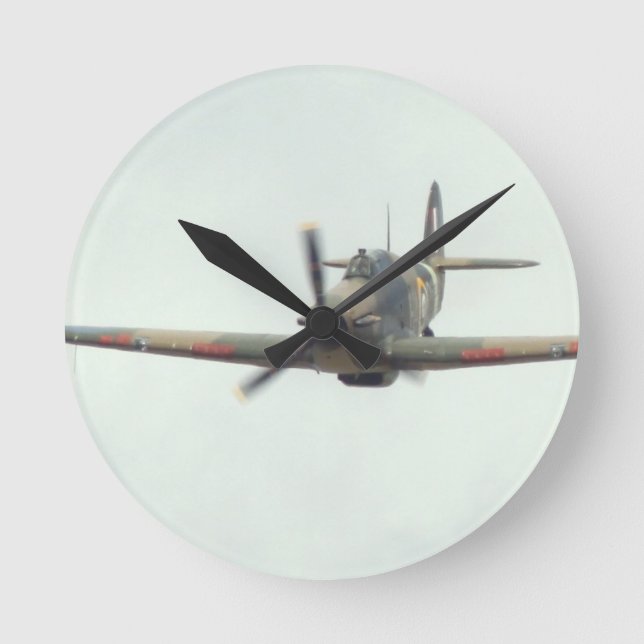 Hawker Hurricane `Last of the many' Round Clock (Front)