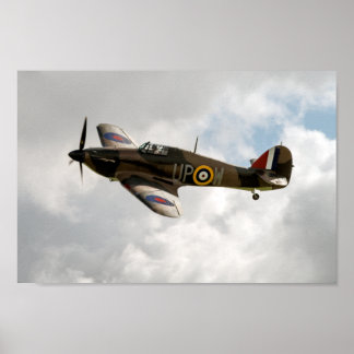 Hawker Hurricane Mk1 Poster