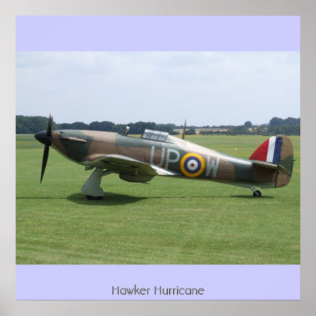 Hawker Hurricane Poster (Front)