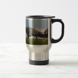 Hawker Hurricane Three Quarter View Travel Mug