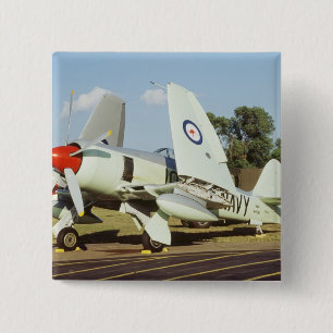 Hawker Sea Fury at CAF, Minnesota Wing, at the 15 Cm Square Badge