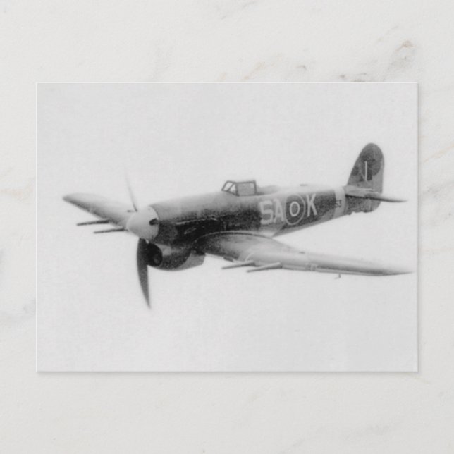 Hawker Typhoon Postcard (Front)