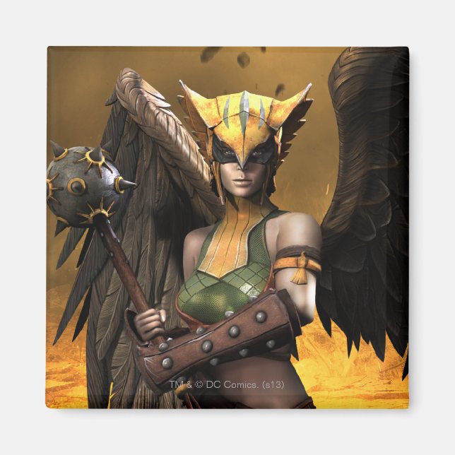 Hawkgirl Magnet (Front)