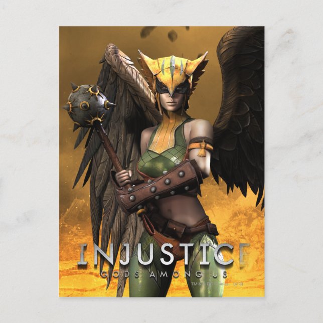 Hawkgirl Postcard (Front)