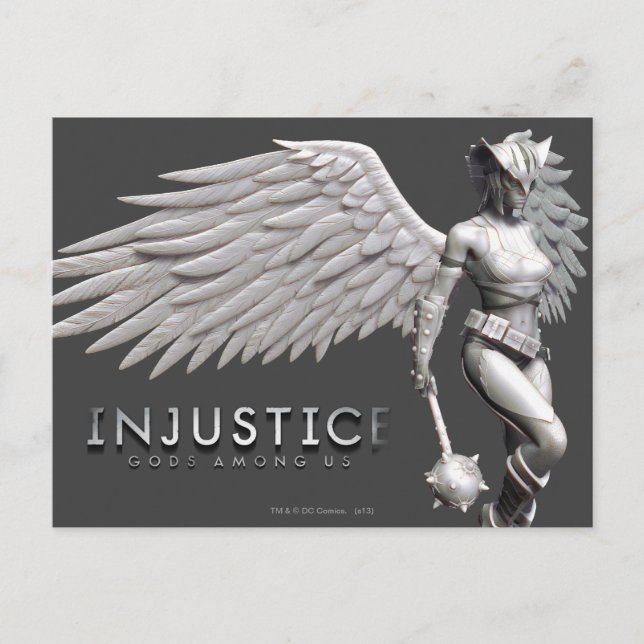 Hawkgirl Postcard (Front)