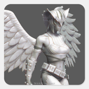Hawkgirl Square Sticker