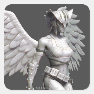 Hawkgirl Square Sticker