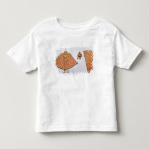 Hawking set of pouch, glove and hood, French Toddler T-Shirt