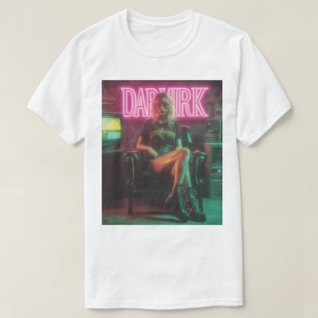 Hawkins After Midnight Retro T-Shirt (Design Front)