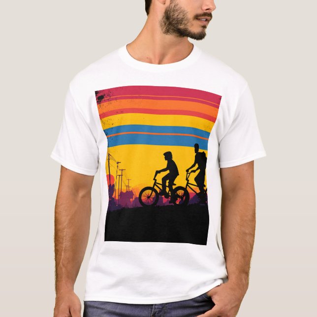 Hawkins Bikes Crew T-Shirt (Front)