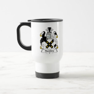 Hawkins Family Crest Travel Mug