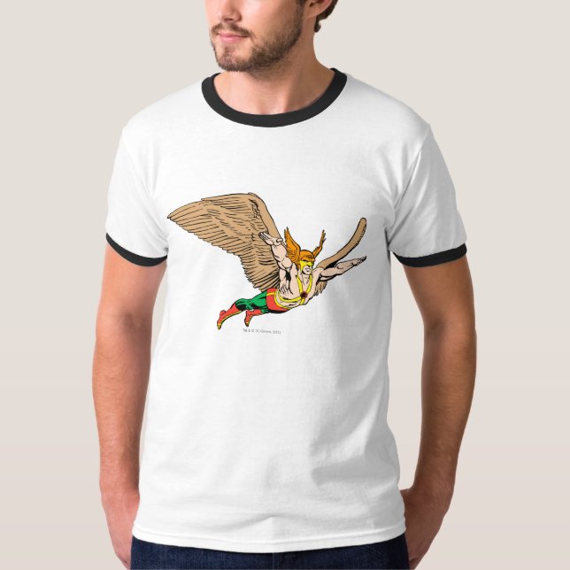 Hawkman Flies T-Shirt (Front)