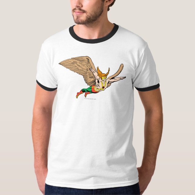 Hawkman Flies T-Shirt (Front)