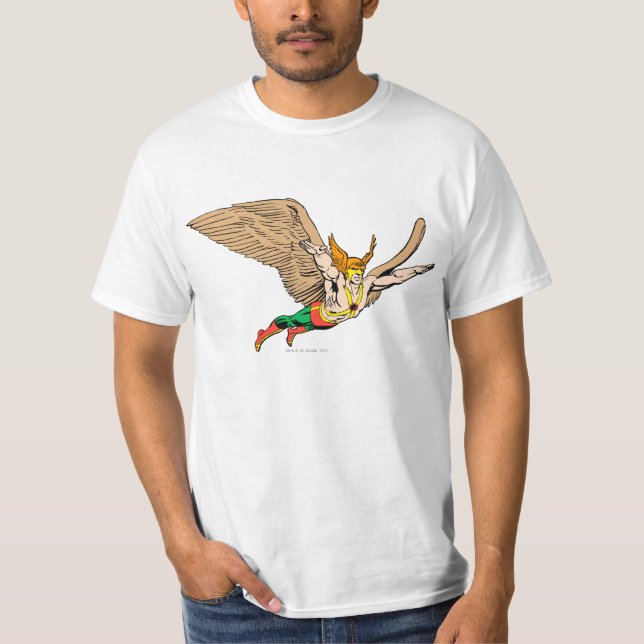 Hawkman Flies T-Shirt (Front)