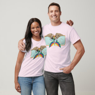 Hawkman Flies Thru Sky T-Shirt