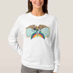 Hawkman Flies Thru Sky T-Shirt