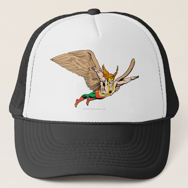 Hawkman Flies Trucker Hat (Front)