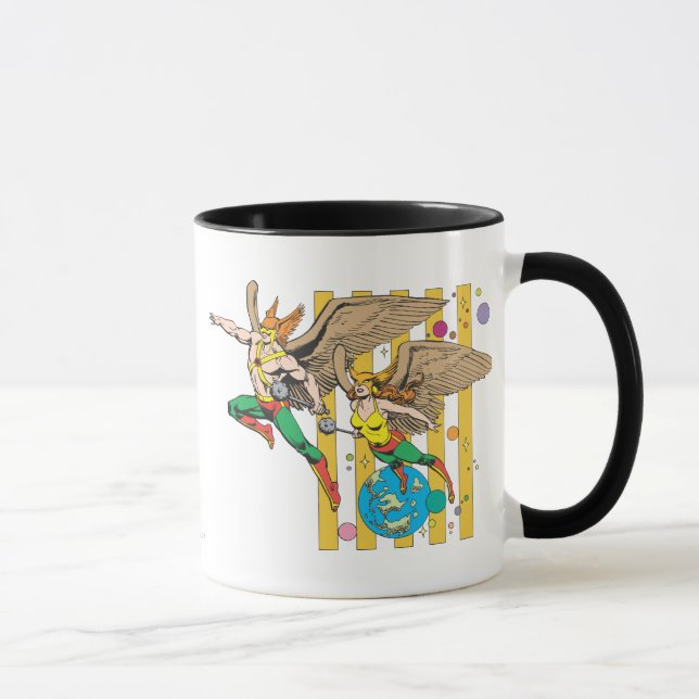 Hawkman & Hawkwoman Mug (Right)