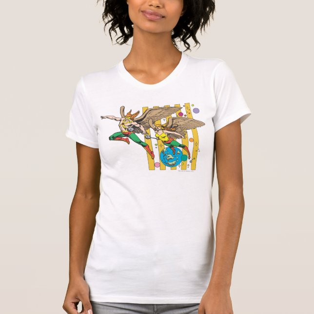 Hawkman & Hawkwoman T-Shirt (Front)