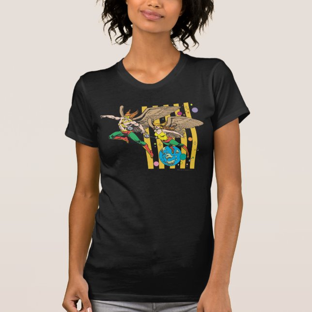 Hawkman & Hawkwoman T-Shirt (Front)