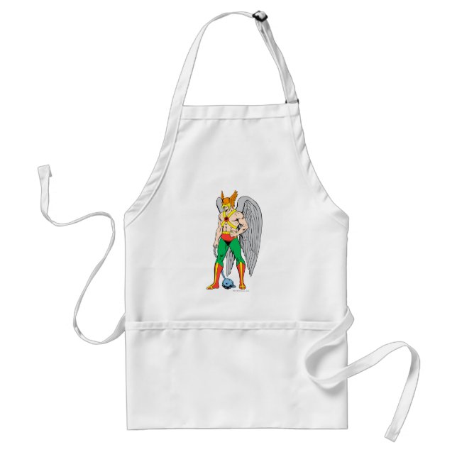 Hawkman Standing Pose Standard Apron (Front)