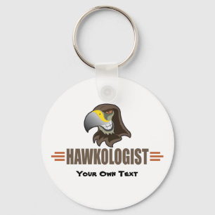 HAWKS - Birds, School Sports Team Mascot Key Ring