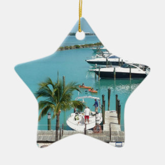Hawk's Cay Marina Ceramic Tree Decoration