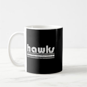 Hawks School Spirit Pep Rally Game Sports Grey Coffee Mug