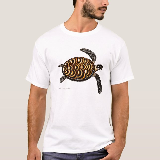Hawksbill Sea Turtle T-Shirt (Front)