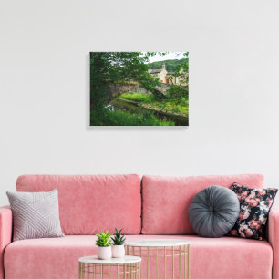 Hawksclough Bridge, Mytholmroyd Canvas Print