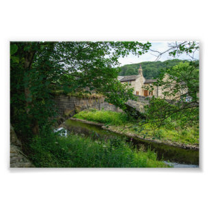 Hawksclough Bridge, Mytholmroyd Photo Print