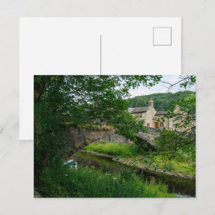 Hawksclough Bridge, Mytholmroyd Postcard