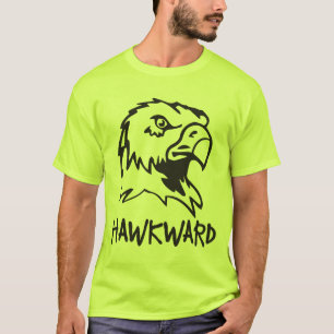 Hawkward - Awkward Hawk Pun T-Shirt
