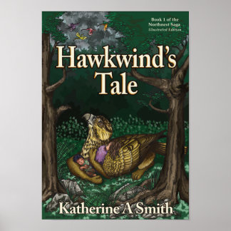 Hawkwind's Tale: Illustrated Version (cover) Poster