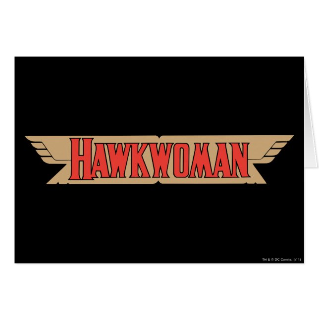 Hawkwoman Logo (Front Horizontal)