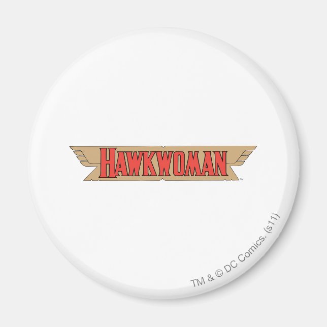 Hawkwoman Logo Magnet (Front)