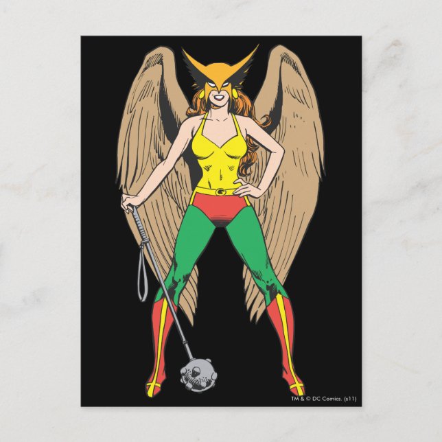 Hawkwoman Postcard (Front)