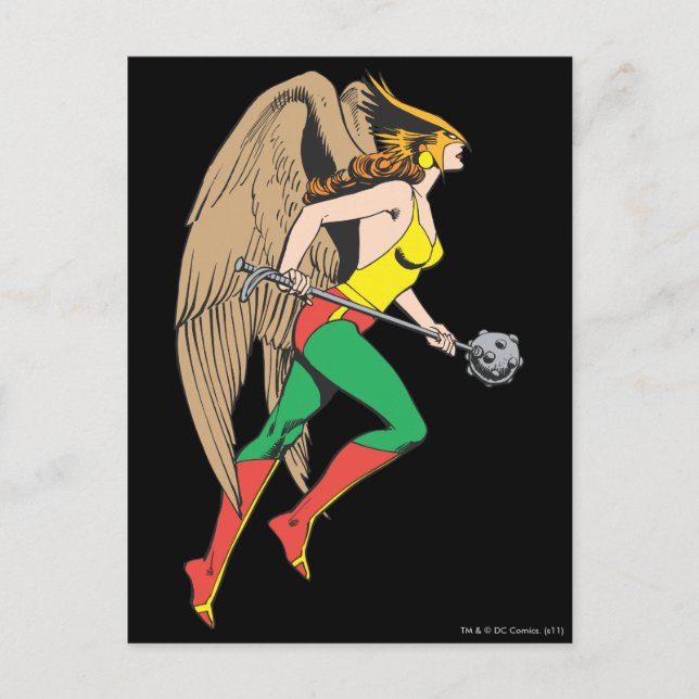 Hawkwoman Profile Postcard (Front)