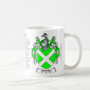 Hawley Family Coat of Arms Coffee Mug